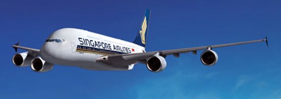 Singapore Airlines operates the new A380 from Zurich