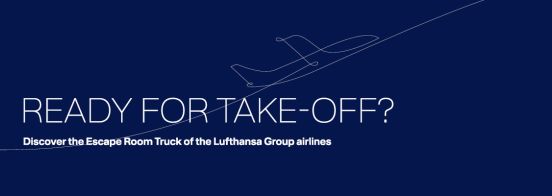 Spannendes Event: der Escape Room Truck der Lufthansa Group