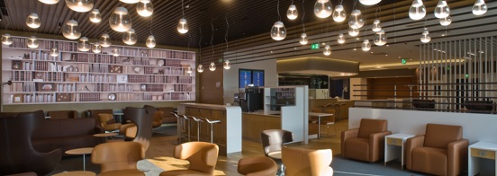 Neue Lufthansa Lounge in Mailand
