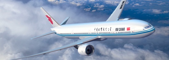 Mit der Boeing 777 von München nach Peking